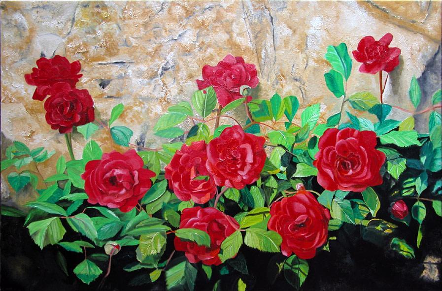 Beautiful Oil Paintings Of Roses Beautiful Oil Paintings Of Roses